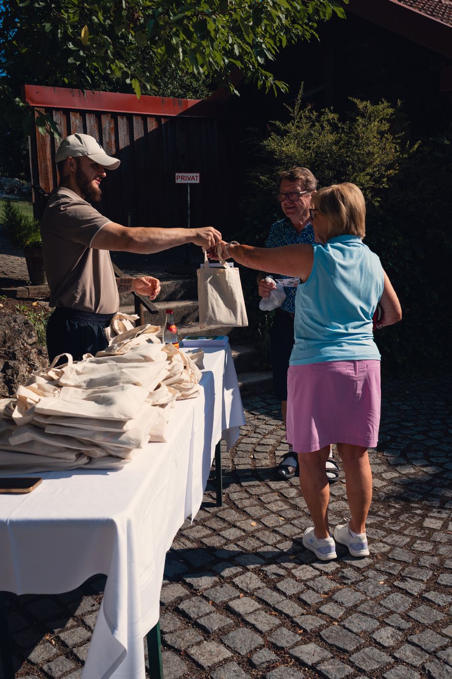 Ankunft und Check-in beim Turnier Birdies on Tour auf der Golfanlage Gerhelm