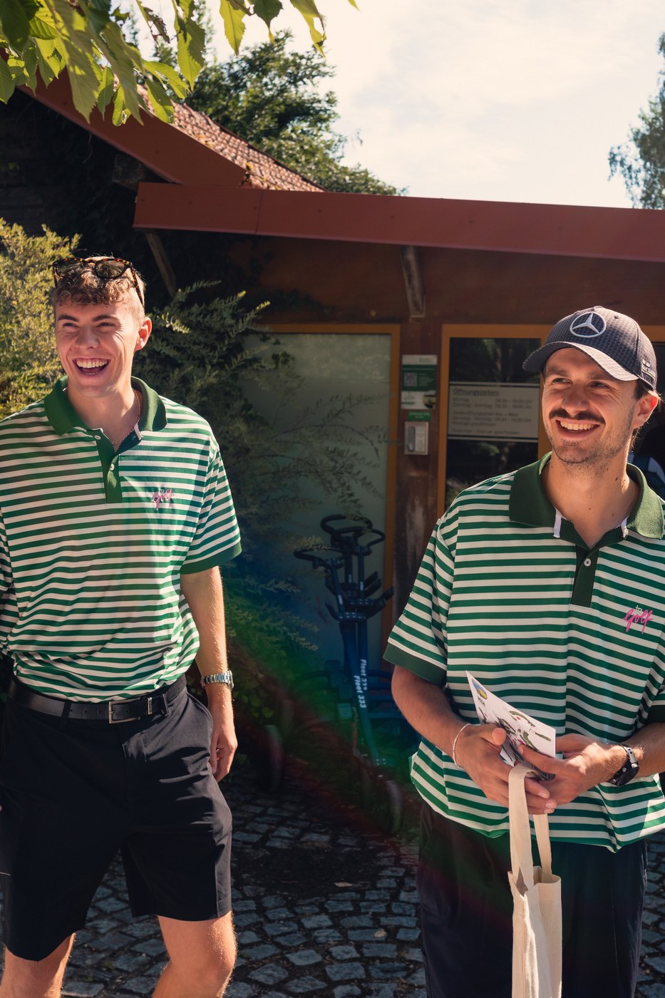 Ankunft und Check-in beim Turnier Birdies on Tour auf der Golfanlage Gerhelm