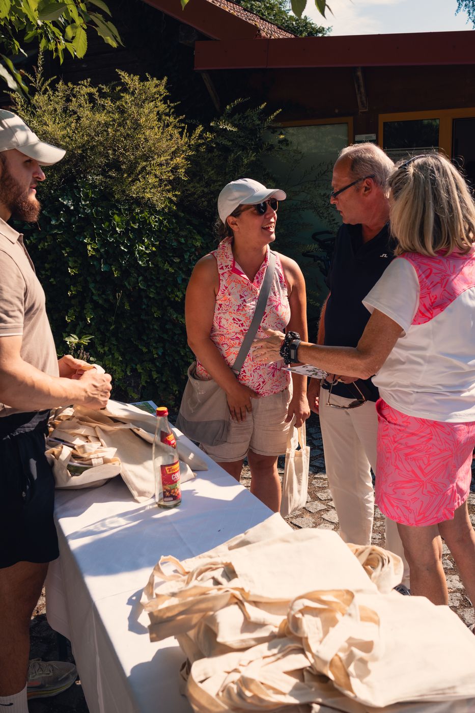 Ankunft und Check-in beim Turnier Birdies on Tour auf der Golfanlage Gerhelm