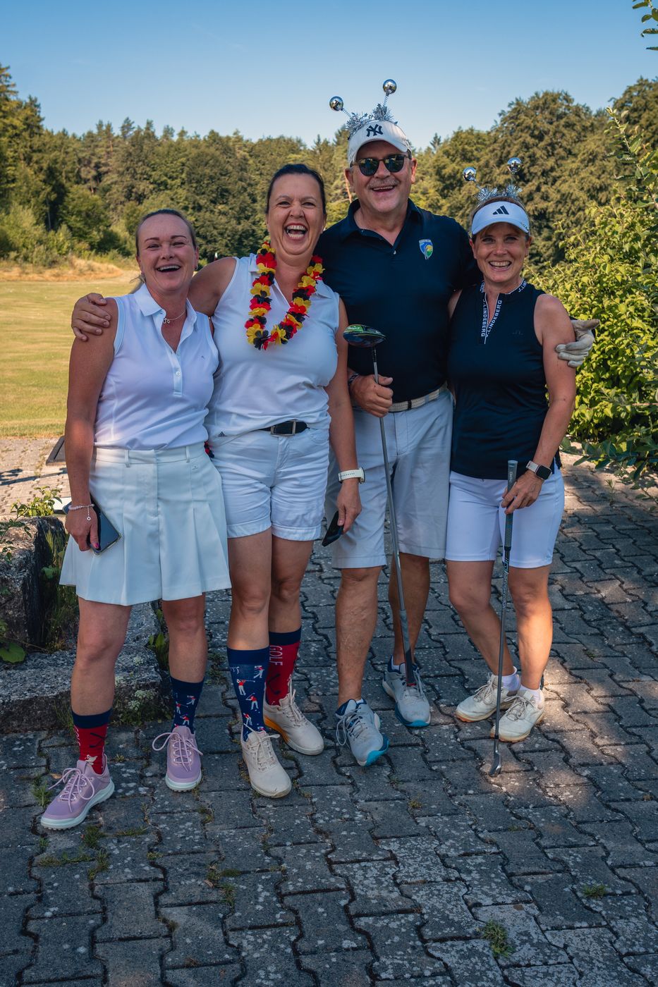 Ankunft und Check-in beim Turnier Birdies on Tour auf der Golfanlage Gerhelm