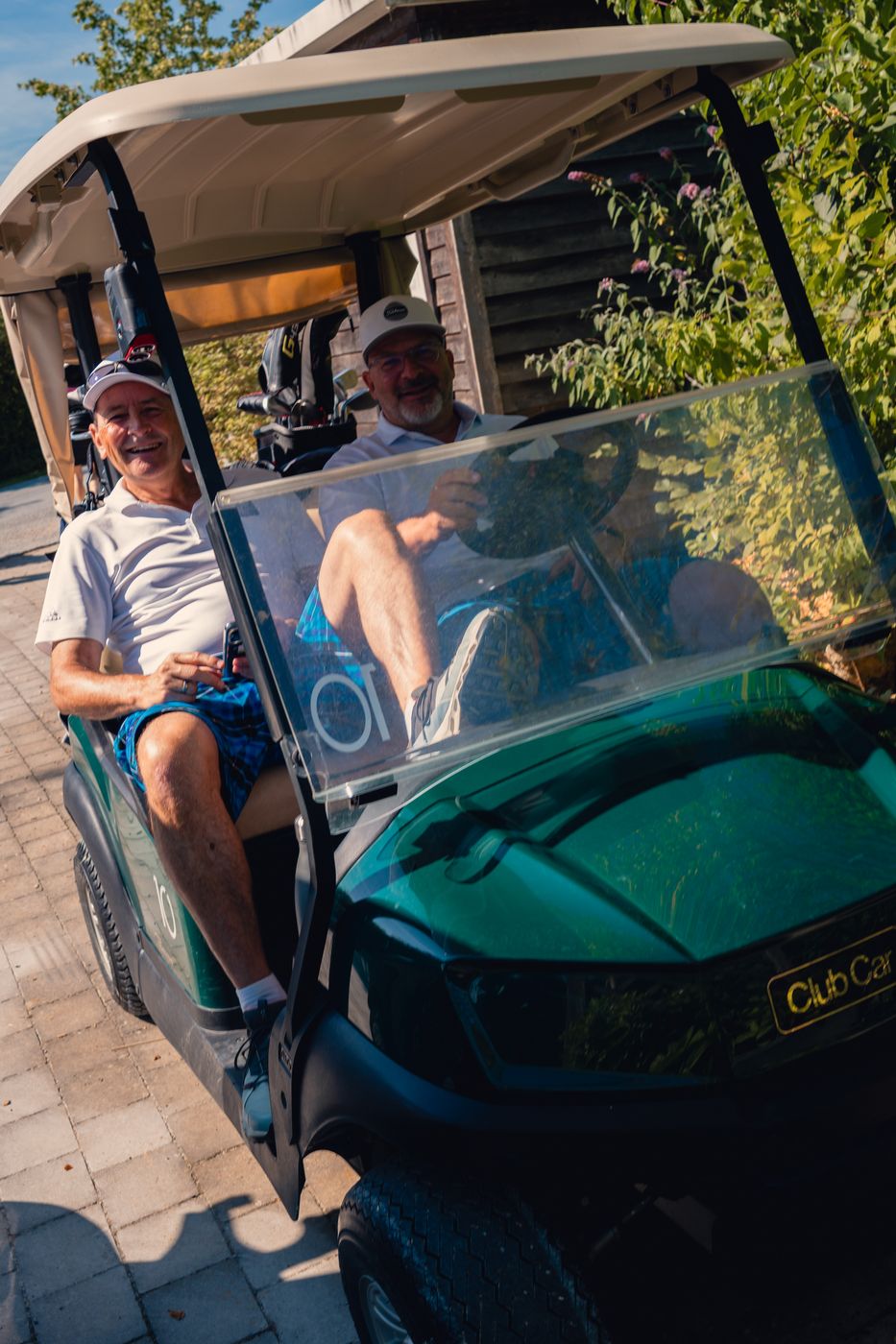 Ankunft und Check-in beim Turnier Birdies on Tour auf der Golfanlage Gerhelm
