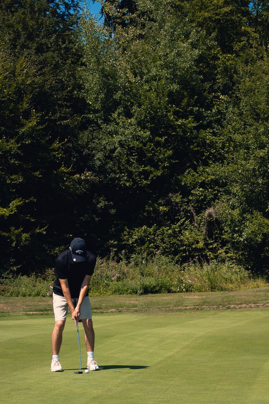 Spielszene auf der Runde beim Turnier Birdies on Tour auf der Golfanlage Gerhelm