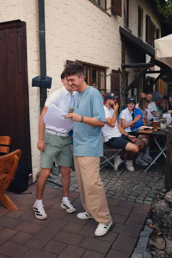 Siegerehrung beim Turnier Birdies on Tour auf der Golfanlage Gerhelm