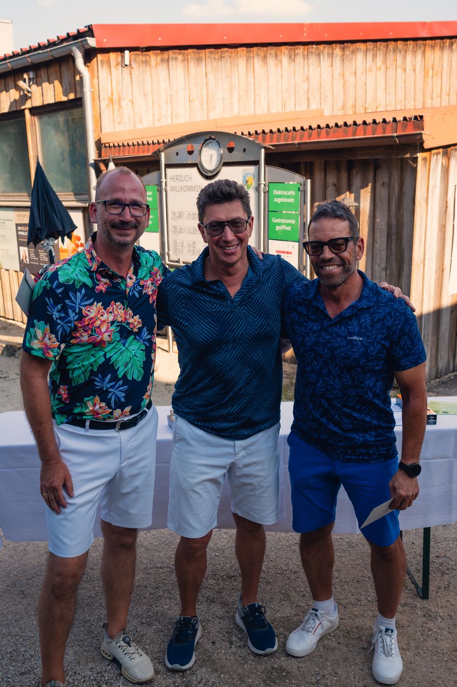 Siegerehrung beim Turnier Birdies on Tour auf der Golfanlage Gerhelm