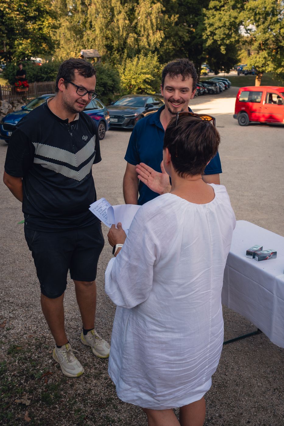 Siegerehrung beim Turnier Birdies on Tour auf der Golfanlage Gerhelm