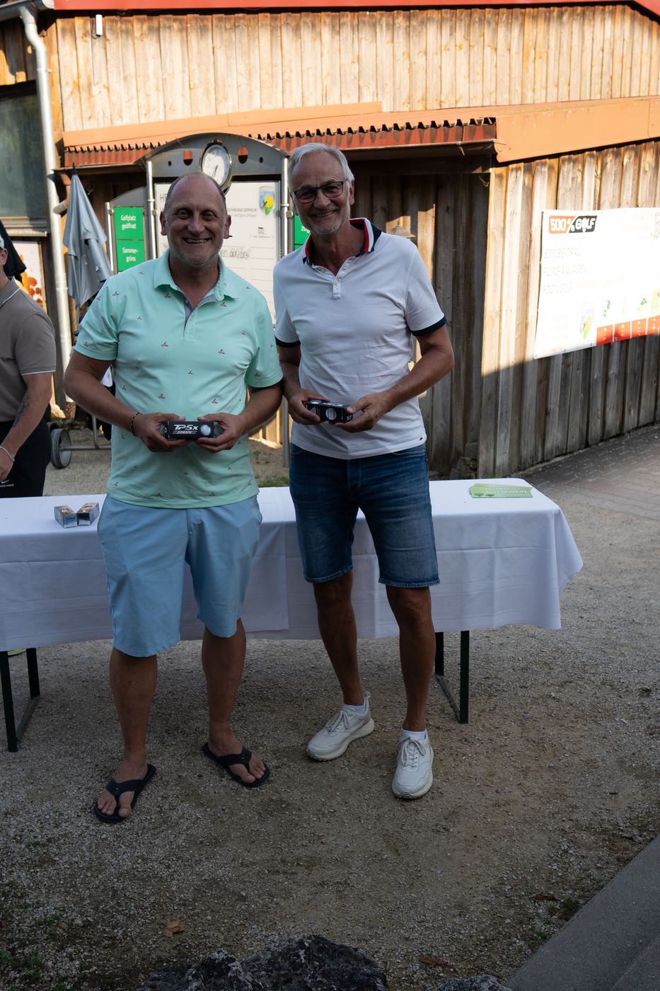 Siegerehrung beim Turnier Birdies on Tour auf der Golfanlage Gerhelm