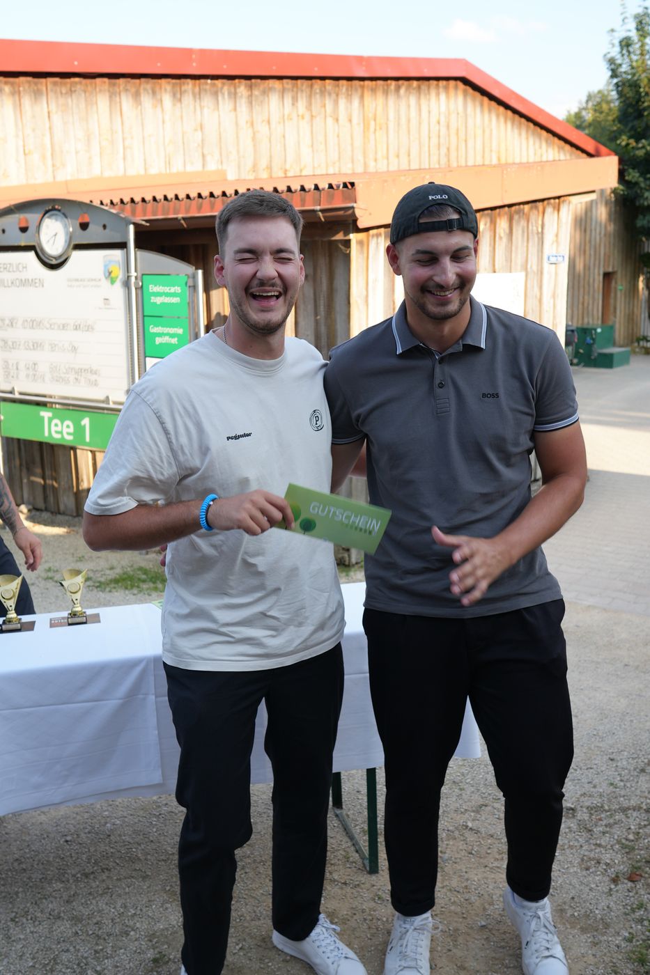 Siegerehrung beim Turnier Birdies on Tour auf der Golfanlage Gerhelm