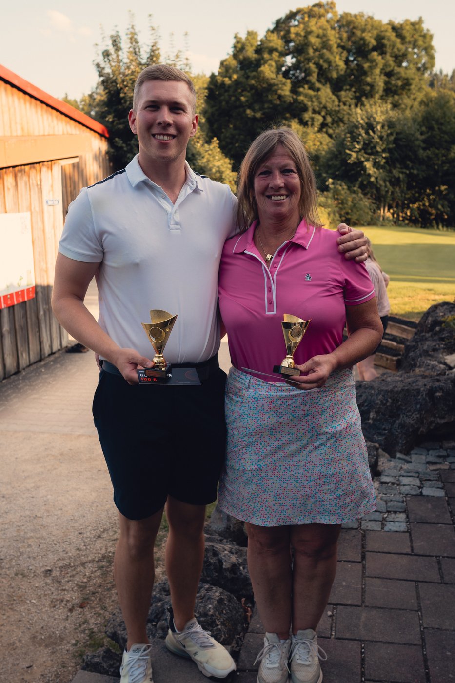 Siegerehrung beim Turnier Birdies on Tour auf der Golfanlage Gerhelm